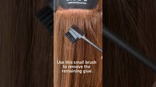 Hair Extensions Removal Made EASY No Remover Needed [upl. by Nedroj]