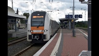 Bahnverkehr in Witten Hbf [upl. by Sadonia]