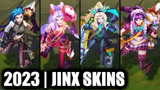 Амбициозный Эльф Джинкс Обзор Скина  Ambitious Elf Jinx Skin Review  League Of Legends [upl. by Annaicul]