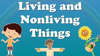 Living and nonliving things  Practice of finding living things  Educational video for kids [upl. by Nimaynib309]