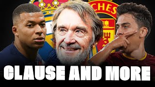 🚨 MBAPPE MYSTERY MAN UTD TO MOVE ON TALENTS DYBALA’S CLAUSE… [upl. by Finegan]