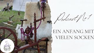 Witch‘s Wool Podcast Nr 1 Ein Anfang mit vielen Socken [upl. by Marilee]