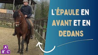 ⭐ Principe de lépaule en dedans et de lépaule en avant avec son cheval⭐ [upl. by Yllehs634]