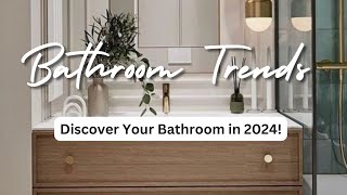 Bathroom Trends 2024  Design ideas and Tips for Bathrooms [upl. by Nilram284]