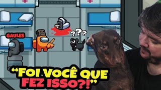 🤣🐶GAULES BOTOU A CULPA NO RATÃO JOGANDO DE IMPOSTOR NO AMONG US AGORA ELE FOI LONGE DEMAIS [upl. by Swec166]