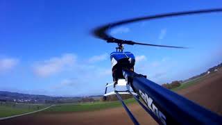 RC Heli SOXOS Strike 71 Heckcam Kunstflug [upl. by Stevena]