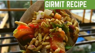 Girmit Recipe  Girmit Mandakki  Girmit Snack  How to Make Girmit Chat [upl. by Ecam]