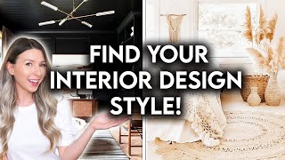 10 INTERIOR DESIGN STYLES EXPLAINED  FIND YOUR DESIGN STYLE 2021 [upl. by Surtimed]