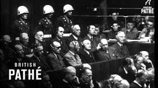 Nuremberg Trials  Verdicts 1946 [upl. by Adnesor]