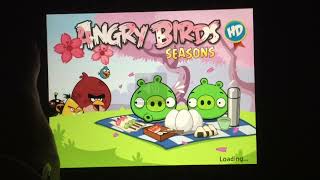 Angry Birds Seasons HD 230 Talkthrough RedPowerGaming Version [upl. by Relyks]