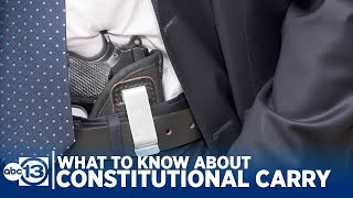 What to know about constitutional carry before it goes into effect [upl. by Trillby31]