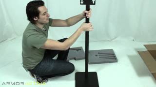 Quick Stand iPad Kiosk Assembly HowTo [upl. by Jewell489]