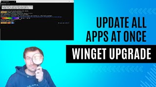 Windows OS  Update all Programs at Once With quotWinGet Upgradequot in Command Prompt [upl. by Nahtnhoj375]