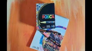 Posca Markers Beginners [upl. by Eenad845]