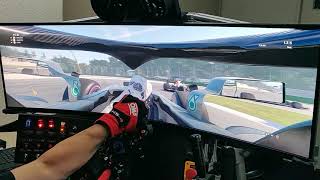 F1 German Grand Prix Samsung C49RG90 49quotmonitor  SFX100 motion [upl. by Yesnyl831]