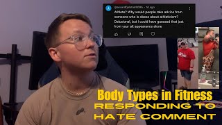 Responding to Hate Comments Body Shaming — Body Types in Fitness [upl. by Ayahc]