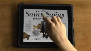 Le Carnaval des animaux iPad bande annonce [upl. by Hopkins]