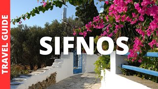 Sifnos Greece Travel Guide 16 BEST Things To Do In Sifnos [upl. by Hsital139]