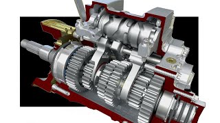 So funktioniert ein Motorradgetriebe  Herkömmliche 5 und 6 Gang sequentielle Getriebe [upl. by Parsons]