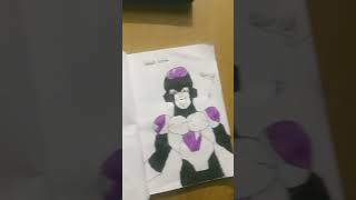 Frieze drawing singhsiblingslife art animeart freiza [upl. by Nesiaj432]