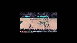 Giannis SPEEDBOOSTS for the 2 handled SLAM nba giannisantetokounmpo [upl. by Tips]