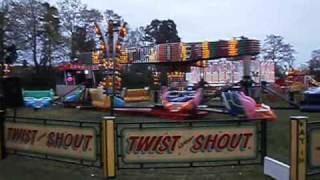 Twist amp Flying Coaster  Burnett family Headley Green Hampshire [upl. by Loeb541]