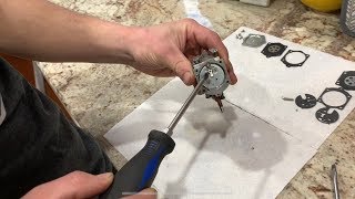 How To  Rebuild a Walbro HDB Carburetor [upl. by Novah]