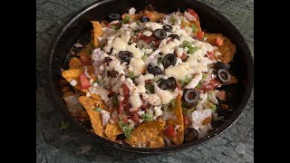 Cheesy Vegetable Nachos  Veg Nachos  Snacks [upl. by Camilo233]