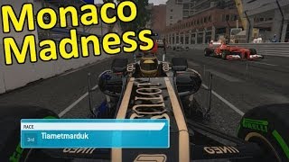 F1 2013 Monaco Grand Prix 100 League Race [upl. by Klinger]