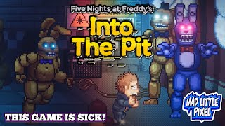 Holy CRAP This Is Like A SNES Game FNAF Into The Pit IS SICK NEW Five Nights At Freddys [upl. by Ingemar161]