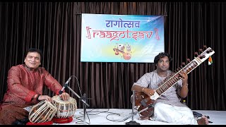 Mesmerizing Hindustani Music  Dr Mohasin Khan on Sitar with Pandit Rajendra Nakod on Tabla [upl. by Budd]