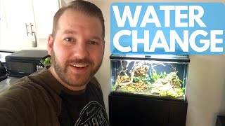 Water Change Using RODI Water and Seachem Equilibrium [upl. by Madonna572]