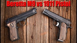 1911 vs Beretta M9 [upl. by Beller]