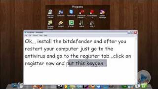 How to get BitDefender 2010 Full For Free [upl. by Rahas]