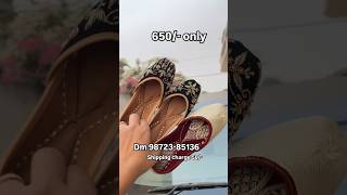 Dm 9872385136 jutti punjabijutti juttilove juttis footwear juttiswag punjabi juttilover [upl. by Pru]