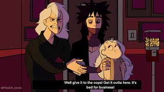 BNHA Tik Tok Animatic  Eri gets adopted by the League of Villains AU [upl. by Namie]