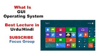 What is Graphical user interface  Operating System  Lecture in UrduHindi [upl. by Juana]