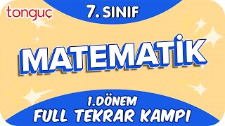 7 Sınıf Matematik 1 Dönem Full Tekrar ♻ 2024 [upl. by Ratha]