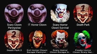 Scary Clown Pennywise IT Horror Clown Scary Horror Clown Survival Death Park Death Park 2 [upl. by Ramirolg701]