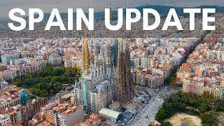 Massive Protest in Barcelona Spain News Update [upl. by Nodnar]