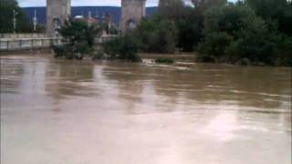 Flood In Wilkes Barre Kingston Edwardsville PA  September 9 2011 [upl. by Ahseki727]