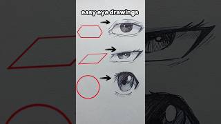 How to draw anime eyes shorts viral anime eyes [upl. by Schick]