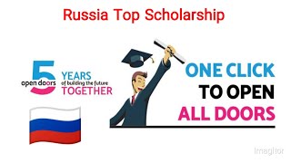 open door scholarship Russia 2025 in take scholarshiphunter russia [upl. by Azitram]