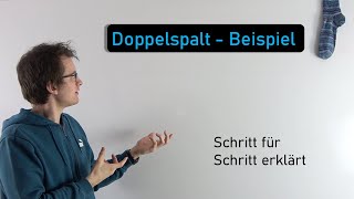 Doppelspalt  Beispielrechnung  Physik Oberstufe [upl. by Neeka]