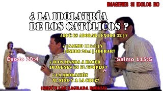 ¿ La idolatría de los Católicos   Éxodo 204  Salmos 1155  Pbro Luis Toro COMPLETO [upl. by Ydassac]