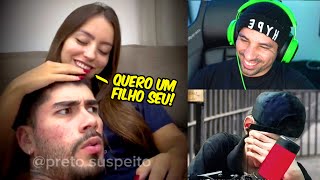 Piuzinho reagindo Tente não rir Memes engraçados do TIKTOK [upl. by Berliner]