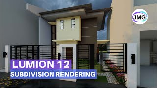 Victors Subdivision 3D Render in Lumion 12 [upl. by Nagy]