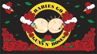 Babies go Guns N Roses  Full Album Guns N Roses para bebés [upl. by Neelhtak]