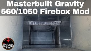 Masterbuilt Gravity Series 5601050 Firebox Mod  UPDATED 924 [upl. by Odnalro]