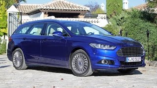 Ford Mondeo Turnier 15 l EcoBoost mit 160 PS im Test 2014  Fahrbericht [upl. by Kesley]